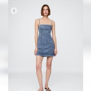 Gap UltraSoft Denim Mini Dress